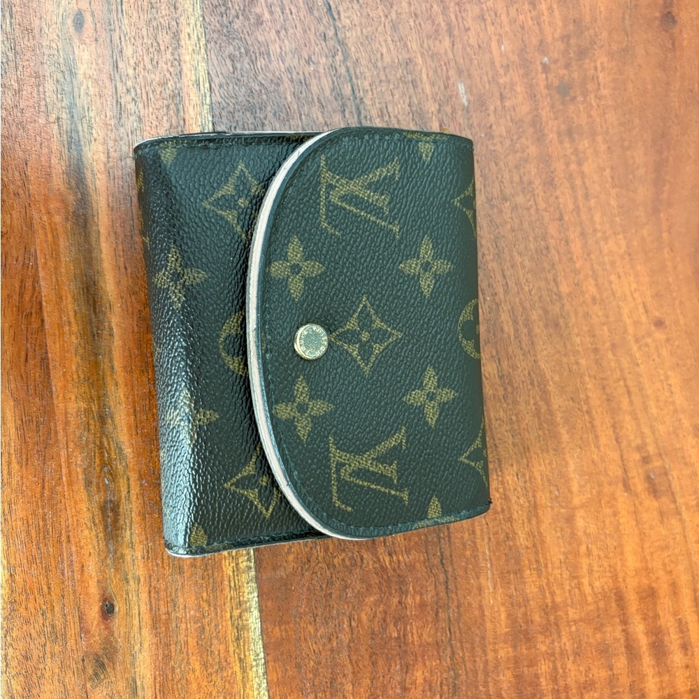 Louis Vuitton Monogram Wallet - Black and Brown